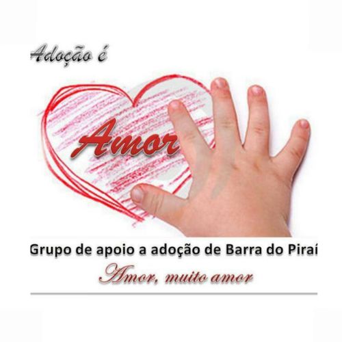 Logo do grupo Grupo de apoio a adoção Amor, muito amor.