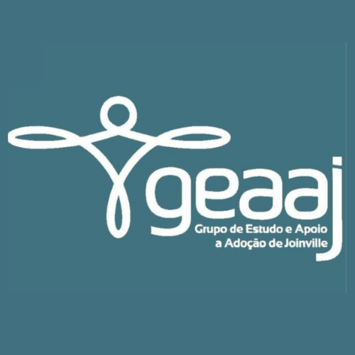 Logo do grupo GEAAJ – Grupo de Estudos e Apoio à Adoção de Joinville