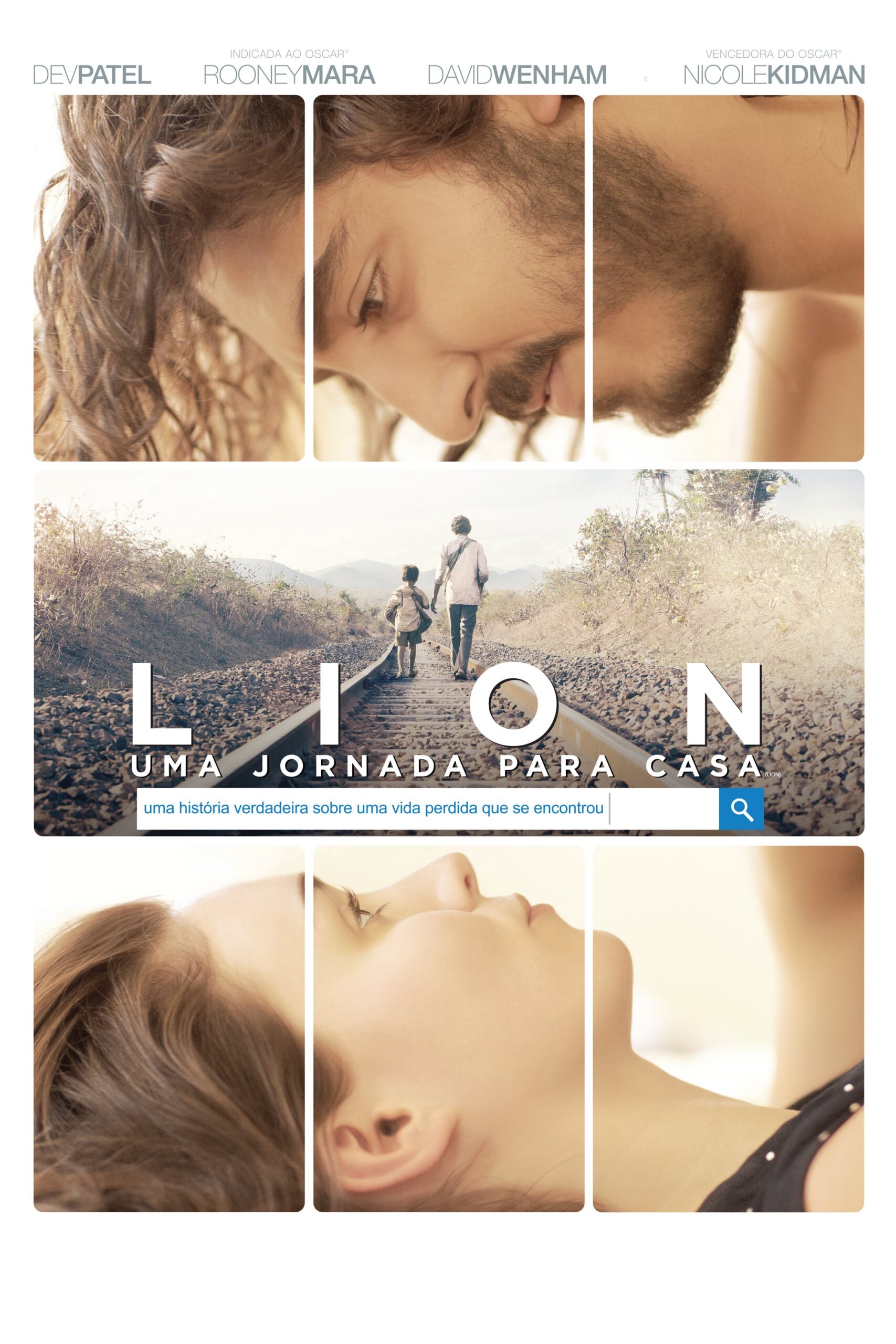 Poster for the movie "Lion - A Longa Estrada Para Casa"